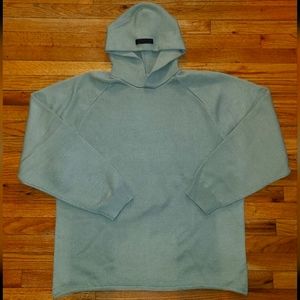 Fear of God Essentials Knit Hoodie- Seafoam